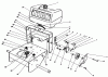 Rasenmäher Antrieb 30170 - Toro Mid-Size ProLine Traction Unit, Gear Drive, 12.5 hp (SN: 1000001 - 1999999) (1991) Ersatzteile FRAME ASSEMBLY