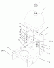 Rasenmäher Antrieb 30172TE - Toro Mid-Size ProLine Traction Unit, Gear Drive, 12.5 hp (SN: 210000001 - 210999999) (2001) Ersatzteile FUEL TANK ASSEMBLY