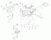 Rasenmäher Antrieb 30177 - Toro Mid-Size ProLine Traction Unit, Gear Drive, 15 hp (SN: 220000001 - 220999999) (2002) Ersatzteile ENGINE ASSEMBLY