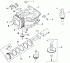Rasenmäher Antrieb 30177 - Toro Mid-Size ProLine Traction Unit, Gear Drive, 15 hp (SN: 991352 - 999999) (1999) Ersatzteile CRANKCASE