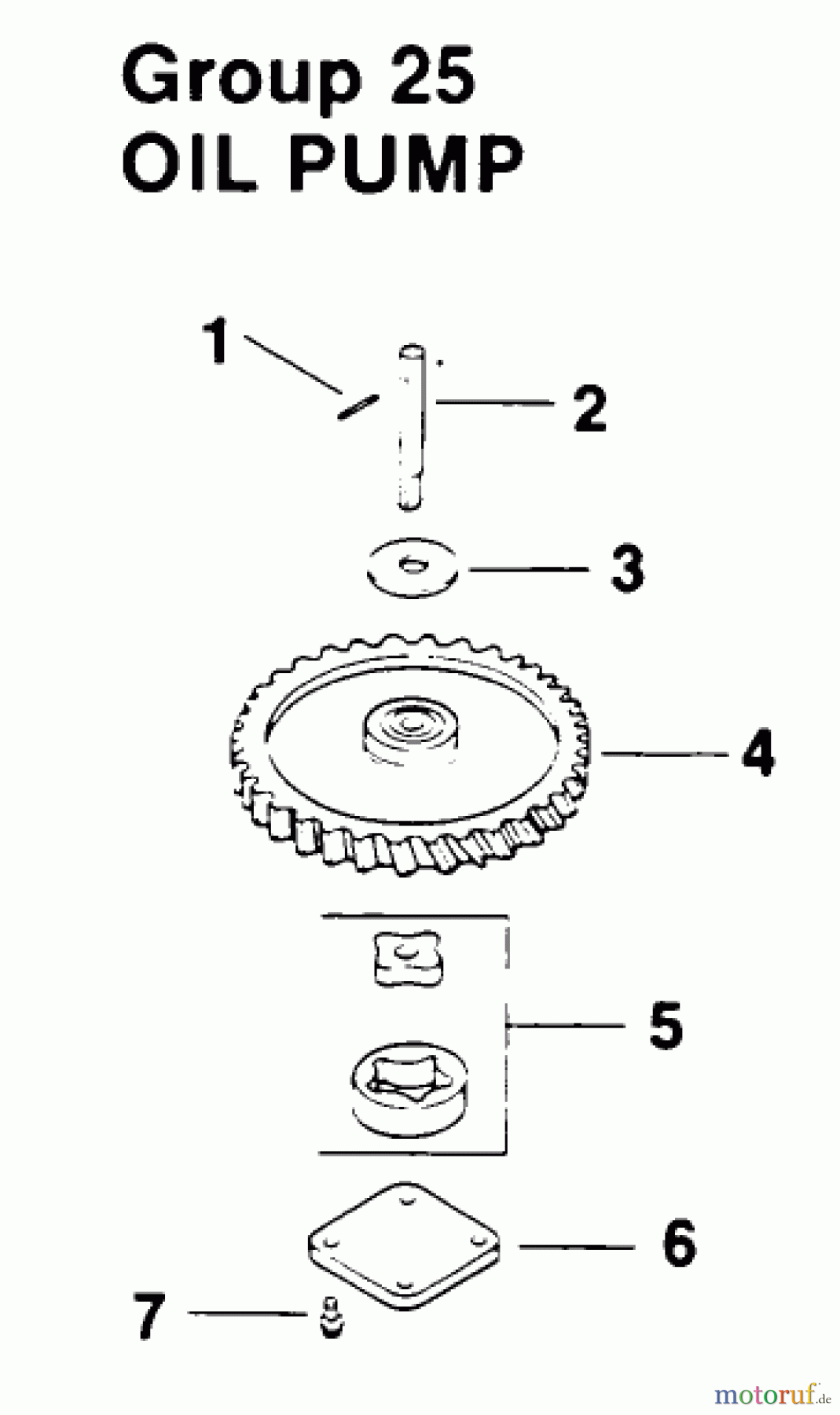  Rasenmäher Antrieb 30180 - Toro Mid-Size ProLine Traction Unit, Gear Drive, 16 hp (SN: 490731 - 499999) (1994) OIL PUMP-ENGINE KOHLER MODEL NO. MV16S-TYPE PS56519