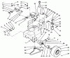 Rasenmäher Antrieb 30185 - Toro Mid-Size ProLine Traction Unit, Hydro Drive, 14 hp (SN: 10000001 - 19999999) (1991) Ersatzteile WHEEL ASSEMBLY & HYDRAULIC COMPONENTS