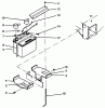 Rasenmäher Antrieb 30185 - Toro Mid-Size ProLine Traction Unit, Hydro Drive, 14 hp (SN: 39000001 - 39999999) (1993) Ersatzteile BATTERY ASSEMBLY