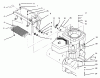 Rasenmäher Antrieb 30191 - Toro Mid-Size ProLine Traction Unit, Hydro Drive, 20 hp (SN: 690372 - 699999) (1996) Ersatzteile ENGINE, & COOLER