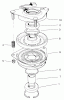 Rasenmäher Antrieb 30192 - Toro Mid-Size ProLine Traction Unit, Hydro Drive, 20 hp (SN: 200000001 - 200999999) (2000) Ersatzteile CLUTCH ASSEMBLY