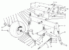 Rasen- und Garten Traktoren 30610 - Toro ProLine 120 Tractor (SN: 590001 - 591299) (1995) Ersatzteile REAR AXLE ASSEMBLY