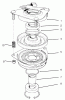 Rasen- und Garten Traktoren 30611 - Toro Groundsmaster 120 Tractor (SN: 210000001 - 210999999) (2001) Ersatzteile CLUTCH ASSEMBLY NO. 54-0220