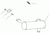 Rasen- und Garten Traktoren 30611 - Toro Groundsmaster 120 Tractor (SN: 210000001 - 210999999) (2001) Ersatzteile EXHAUST