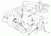 Rasen- und Garten Traktoren 30611 - Toro Groundsmaster 120 Tractor (SN: 690001 - 699999) (1996) Ersatzteile REAR AXLE ASSEMBLY