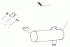 Rasen- und Garten Traktoren 30611 - Toro Groundsmaster 120 Tractor (SN: 890001 - 899999) (1998) Ersatzteile EXHAUST