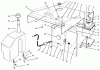 Rasen- und Garten Traktoren 30612 - Toro Groundsmaster 120 Tractor (SN: 990001 - 999999) (1999) Ersatzteile HOOD, FUEL TANK & HYDRAULIC RESERVOIR ASSEMBLY