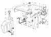 Rasen- und Garten Traktoren 30754 - Toro Groundsmaster 117 Tractor (SN: 6000001 - 6000401) (1986) Ersatzteile HOOD-GAS & HYDRAULIC TANK ASSEMBLY
