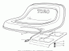 Rasen- und Garten Traktoren 30754 - Toro Groundsmaster 117 Tractor (SN: 6000001 - 6000401) (1986) Ersatzteile SEAT ASSEMBLY NO. 55-8690 (OPTIONAL)