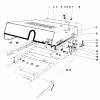 Rasen- und Garten Traktoren 30775 - Toro Groundsmaster 52 (SN: 300001 - 399999) (1983) Ersatzteile HOOD ASSEMBLY