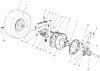 Rasen- und Garten Traktoren 30775 - Toro Groundsmaster 52 (SN: 400001 - 499999) (1984) Ersatzteile REAR AXLE ASSEMBLY