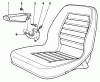 Rasen- und Garten Traktoren 30798 - Toro Groundsmaster 220 (SN: 0000001 - 0999999) (1990) Ersatzteile ARMREST KIT MODEL NO. 30707