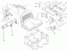Rasen- und Garten Traktoren 74101 (620-Z) - Toro Tractor (SN: 490001 - 499999) (1994) Ersatzteile SEAT ASSEMBLY