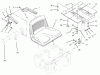 Rasen- und Garten Traktoren 74101 (620-Z) - Toro Tractor (SN: 690001 - 699999) (1996) Ersatzteile SEAT ASSEMBLY