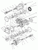Rasen- und Garten Traktoren 74101 (620-Z) - Toro Tractor (SN: 690001 - 699999) (1996) Ersatzteile TRANSMISSION ASSEMBLY EATON MODEL 781-016 #2