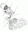 Rasen- und Garten Traktoren 74041 (616-Z) - Toro Tractor (SN: 39000001 - 39999999) (1993) Ersatzteile OIL FILTER ASSEMBLY
