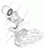 Rasen- und Garten Traktoren 74041 (616-Z) - Toro Tractor (SN: 49000001 - 49999999) (1994) Ersatzteile OIL FILTER ASSEMBLY