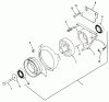 Rasen- und Garten Traktoren R1-24OE02 - Toro 724-Z Tractor (SN: 1000001 - 1999999) (1991) Ersatzteile PTO ELECTRIC CLUTCH