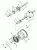 Rasen- und Garten Traktoren Y1-12OE02 - Toro 612-Z Tractor (SN: 1000001 - 1999999) (1991) Ersatzteile CRANKSHAFT, CAMSHAFT AND FLYWHEEL-616-Z, 620-Z