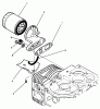Rasen- und Garten Traktoren Y1-20OE03 - Toro 620-Z Tractor (SN: 2000001 - 2999999) (1992) Ersatzteile OIL FILTER ASSEMBLY