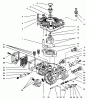 Rasen- und Garten Traktoren Y1-20OE03 - Toro 620-Z Tractor (SN: 2000001 - 2999999) (1992) Ersatzteile TRANSMISSION ASSEMBLY EATON MODEL 781-016 #1