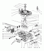 Rasen- und Garten Traktoren Y1-16OEE4 - Toro 616-Z Tractor (SN: 2000001 - 2999999) (1992) Ersatzteile TRANSMISSION ASSEMBLY EATON MODEL 781-016 #1