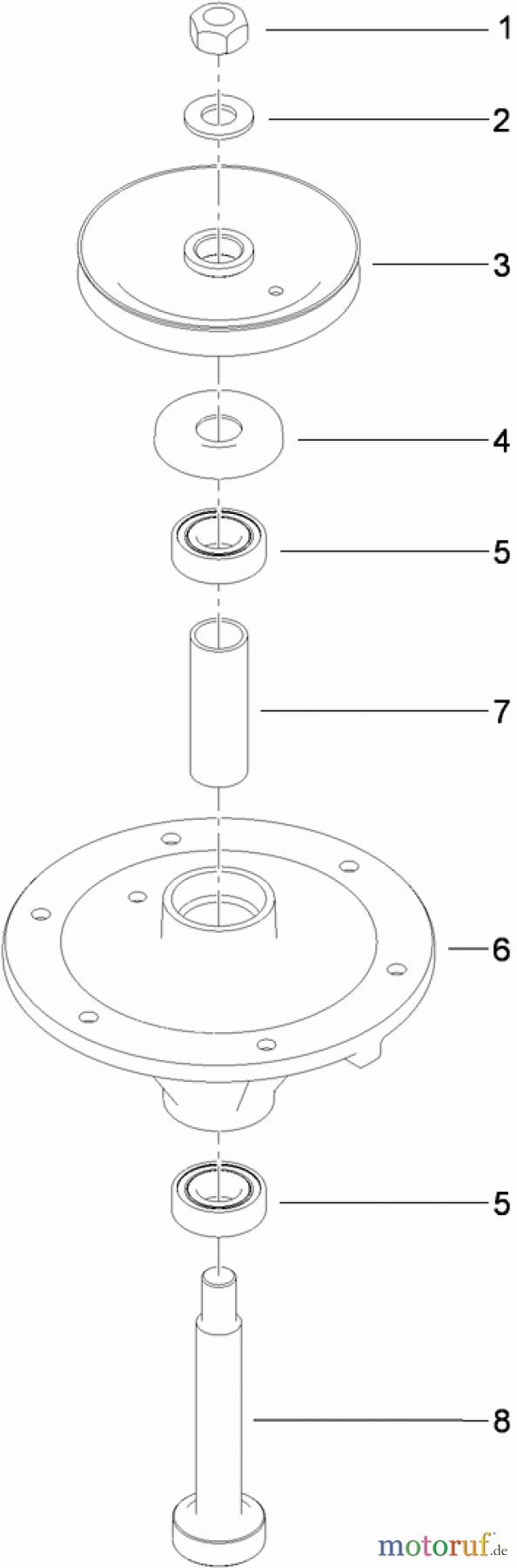 Mäher, Stand-on 74534 - Toro GrandStand Mower, 36