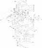 Mäher, Stand-on 74534TE - Toro GrandStand Mower, 91cm TURBO FORCE Cutting Unit (SN: 313000001 - 313999999) (2013) Ersatzteile DECK ASSEMBLY