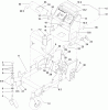 Mäher, Stand-on 74536 - Toro GrandStand Mower, 40" TURBO FORCE Cutting Unit (SN: 310000001 - 310999999) (2010) Ersatzteile MAIN FRAME ASSEMBLY