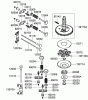 Mäher, Stand-on 74569 - Toro GrandStand Mower, 52" TURBO FORCE Cutting Unit (SN: 290000001 - 290000206) (2009) Ersatzteile VALVE AND CAMSHAFT ASSEMBLY KAWASAKI FH680V-GS13