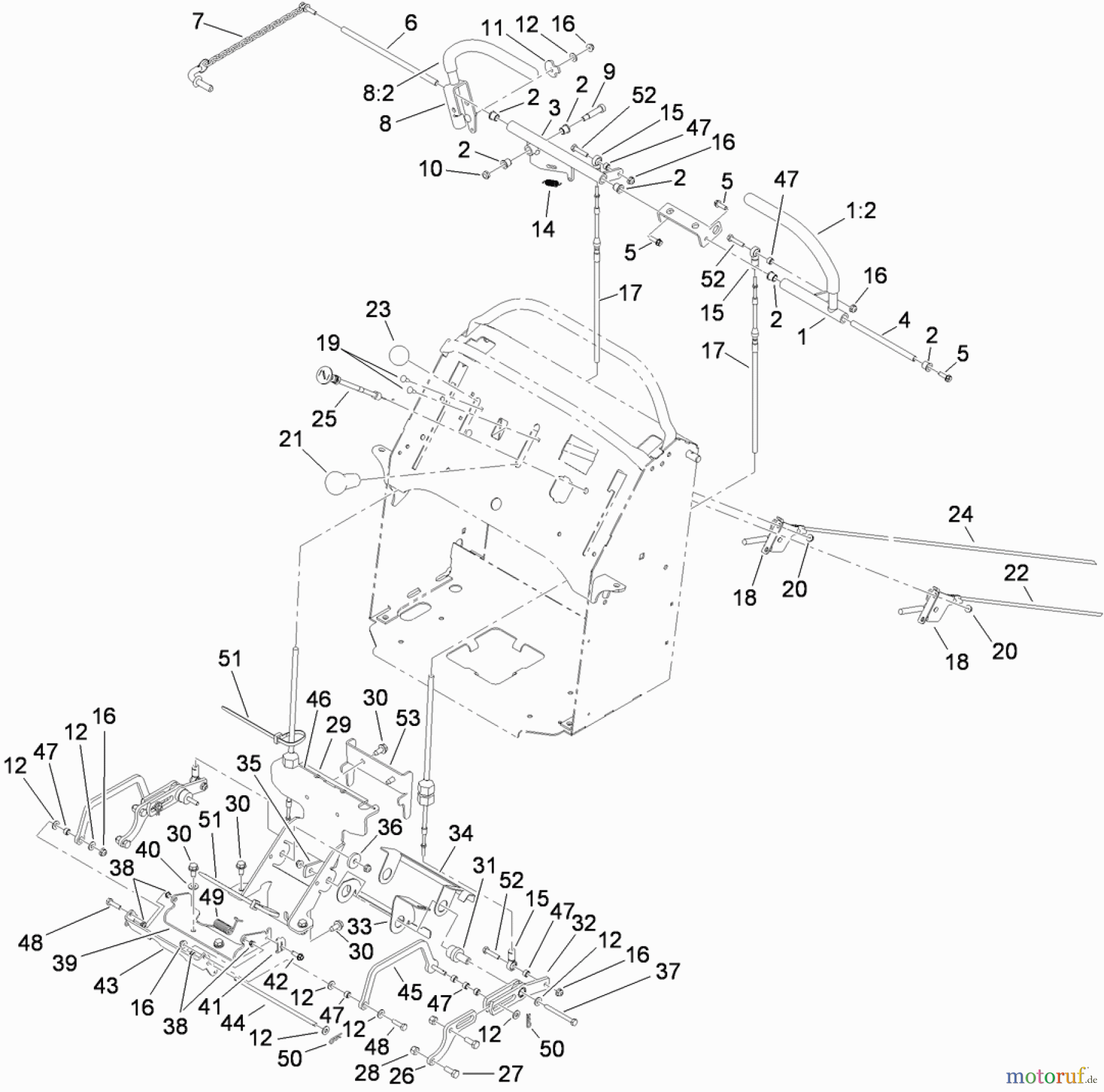 Mäher, Stand-on 79548 - Toro GrandStand Mower, 48