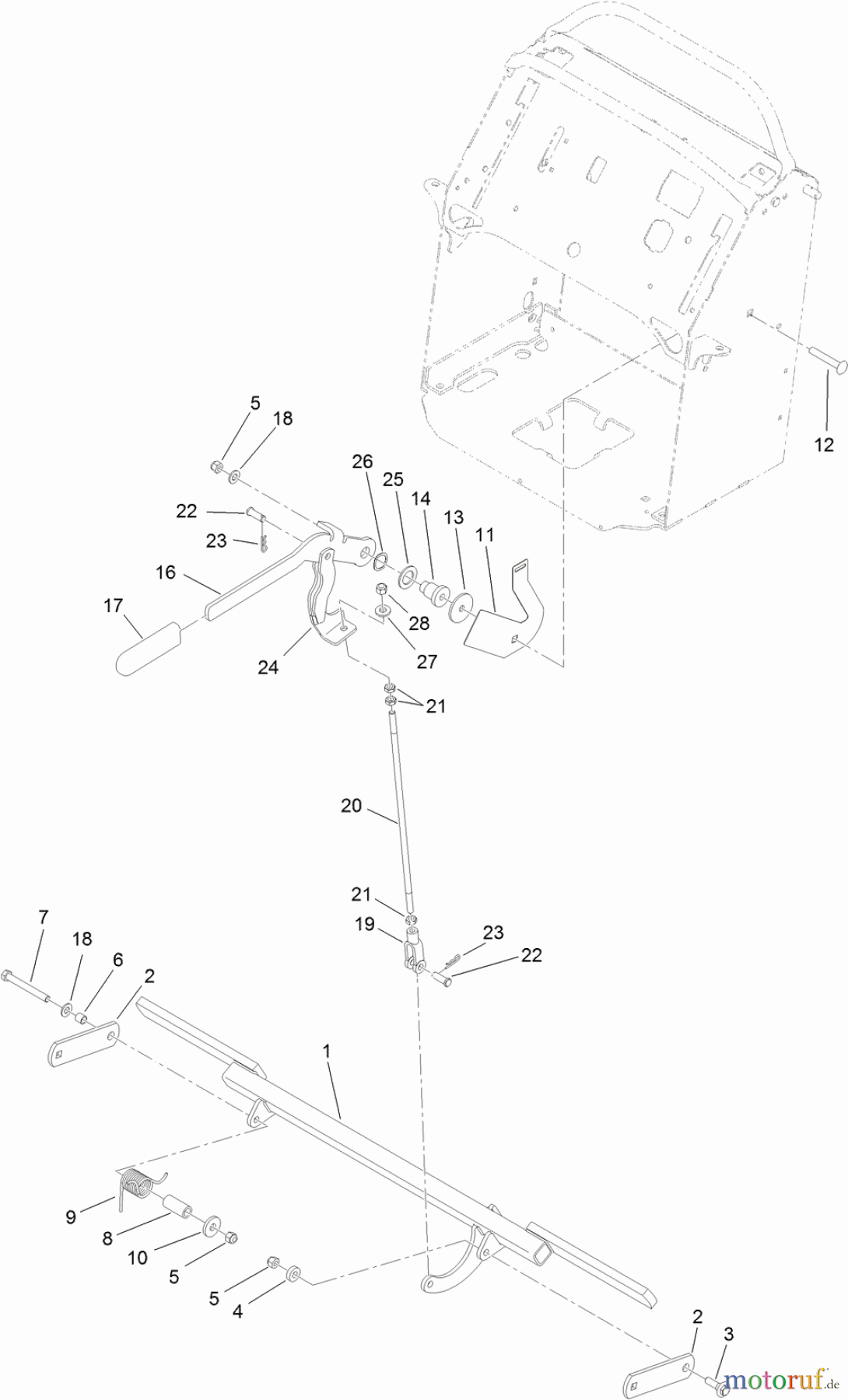 Mäher, Stand-on 79549 - Toro GrandStand Mower, 52