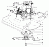 Rasenmäher 22015 - Toro Walk-Behind Mower (SN: 4000001 - 4999999) (1984) Ersatzteile ENGINE ASSEMBLY (MODEL 22015)