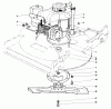 Rasenmäher 22020 - Toro Walk-Behind Mower (SN: 5000001 - 5999999) (1985) Ersatzteile ENGINE ASSEMBLY (MODEL 22020)