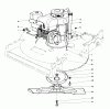 Rasenmäher 22020 - Toro Walk-Behind Mower (SN: 6000001 - 6999999) (1986) Ersatzteile ENGINE ASSEMBLY (MODEL 22015)