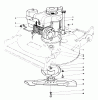 Rasenmäher 22020 - Toro Walk-Behind Mower (SN: 6000001 - 6999999) (1986) Ersatzteile ENGINE ASSEMBLY (MODEL 22020)