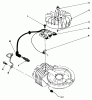 Rasenmäher 22035 - Toro Walk-Behind Mower (SN: 0000001 - 0999999) (1990) Ersatzteile IGNITION ASSEMBLY (MODEL NO. 47PK9-3)