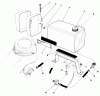 Rasenmäher 22030 - Toro Walk-Behind Mower (SN: 7000001 - 7999999) (1987) Ersatzteile GAS TANK ASSEMBLY
