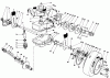 Rasenmäher 22035 - Toro Walk-Behind Mower (SN: 9000001 - 9006453) (1989) Ersatzteile GEAR CASE ASSEMBLY (MODEL 22035)