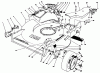 Rasenmäher 22035 - Toro Walk-Behind Mower (SN: 9000001 - 9006453) (1989) Ersatzteile HOUSING ASSEMBLY (MODEL 22035)