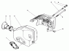 Rasenmäher 22036 - Toro Walk-Behind Mower (SN: 2000001 - 2999999) (1992) Ersatzteile MUFFLER ASSEMBLY (MODEL NO. 47PM1-3)
