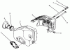 Rasenmäher 22040 - Toro Walk-Behind Mower (SN: 4900001 - 4999999) (1994) Ersatzteile MUFFLER ASSEMBLY (MODEL NO. 47PR4-3)