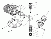 Rasenmäher 22685 - Toro Walk-Behind Mower (SN: 1000001 - 1999999) (1991) Ersatzteile CRANKSHAFT ASSEMBLY (MODEL NO. 47PL0-3)