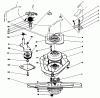 Rasenmäher 22043 - Toro Walk-Behind Mower (SN: 2000001 - 2999999) (1992) Ersatzteile BLADE BRAKE CLUTCH ASSEMBLY