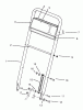 Rasenmäher 22045 - Toro Recycler Mower (SN: 7900001 - 7999999) (1997) Ersatzteile HANDLE ASSEMBLY
