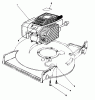 Rasenmäher 22151 - Toro Walk-Behind Mower (SN: 3900856-3999999) (1993) Ersatzteile ENGINE ASSEMBLY